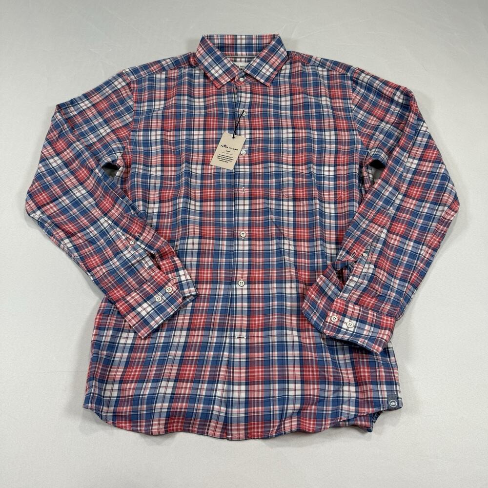 Peter Millar Seaside Button Down Shirt Size Small NWT $148